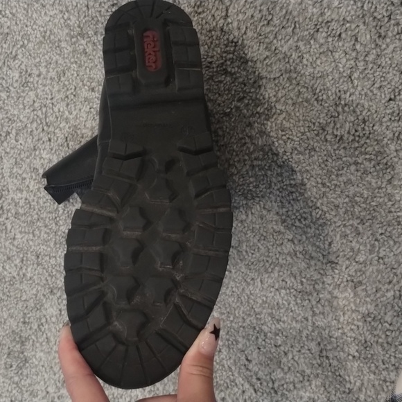 Rieker Black Ankle Booties - Picture 4 of 4